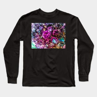 Amethyst Crystal Long Sleeve T-Shirt